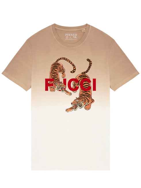 T-shirt Dip Dye Wild Tiger